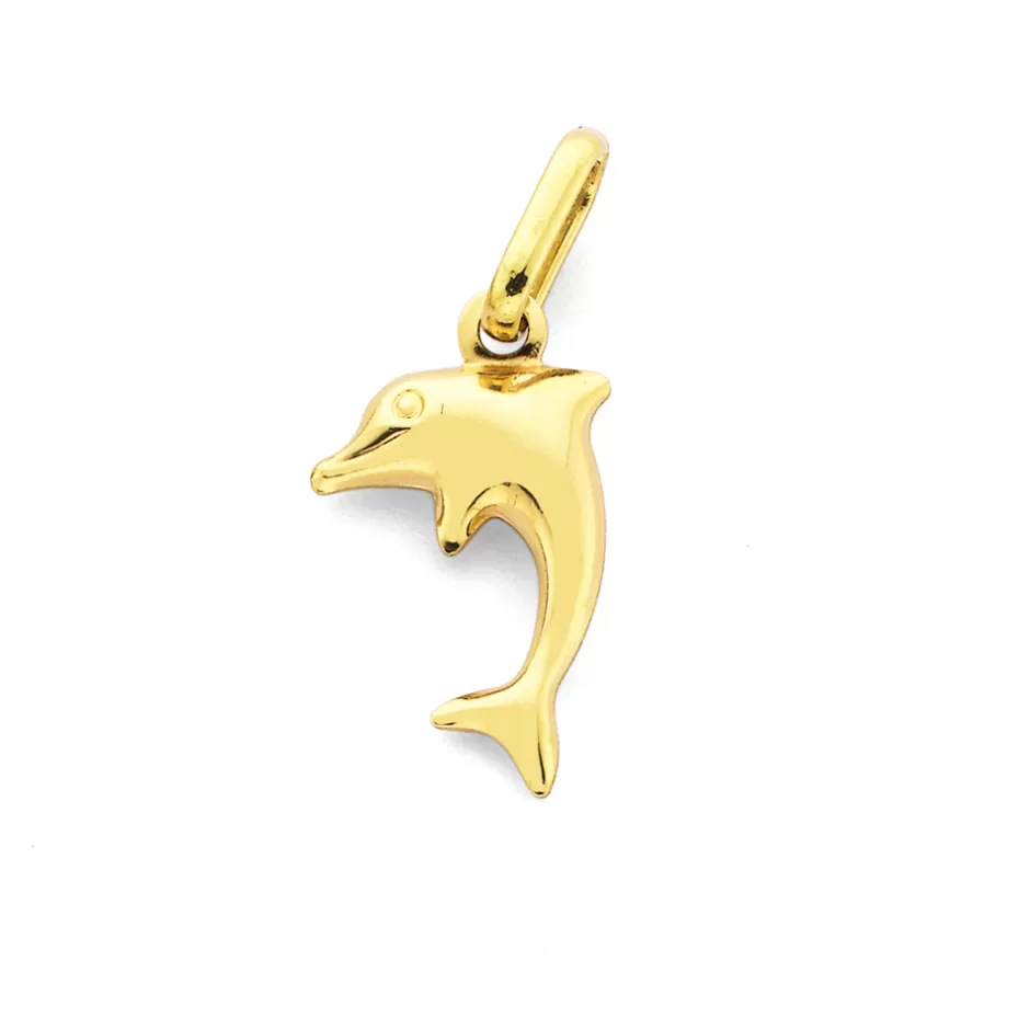 Prouds Charms>9Ct Gold Dolphin Charm