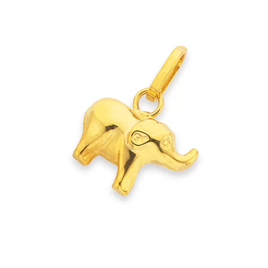 Prouds Charms>9Ct Gold Elephant Charm