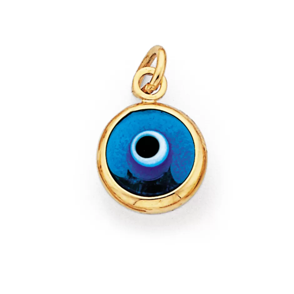 Prouds Charms>9Ct Gold Evil Eye Charm