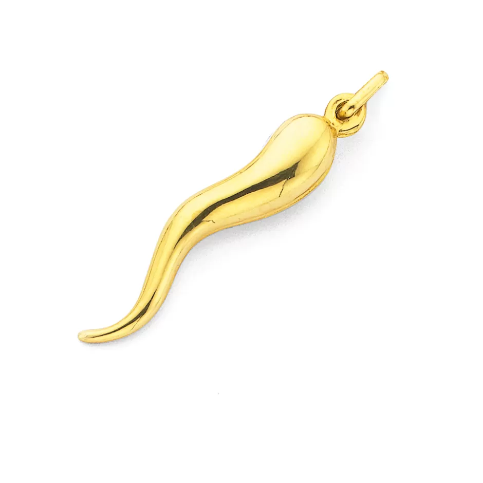 Prouds Charms>9Ct Gold Horn Of Plenty Charm