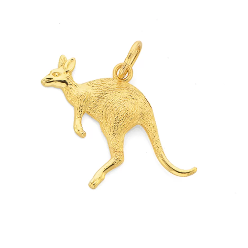 Prouds Charms>9Ct Gold Kangaroo Charm