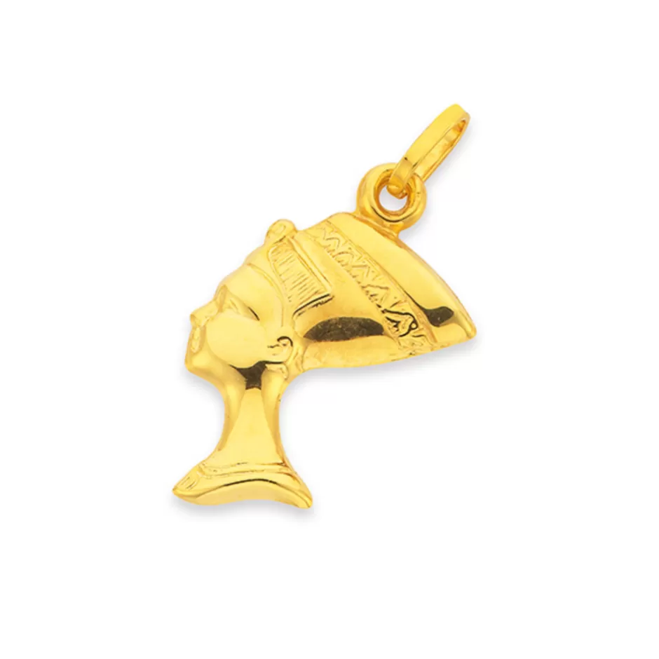 Prouds Charms>9Ct Gold Nefertiti Charm