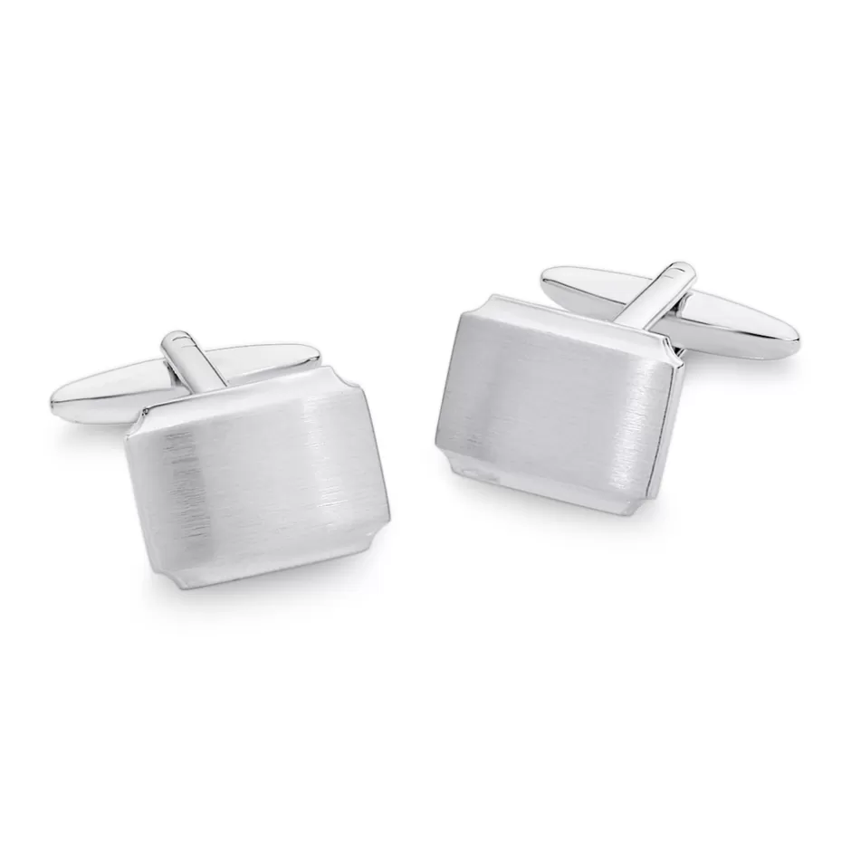 Prouds Cufflinks & Tie Bars>Laidlaw + Leeds Stainless Steel Cufflinks