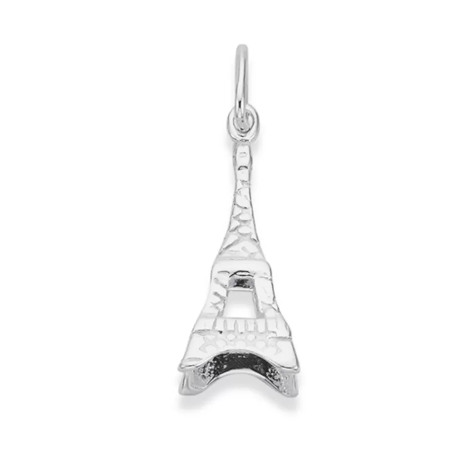 Prouds Charms>Silver Eiffel Tower Charm