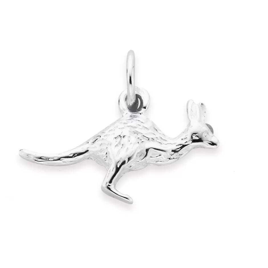 Prouds Charms>Silver Kangaroo Charm