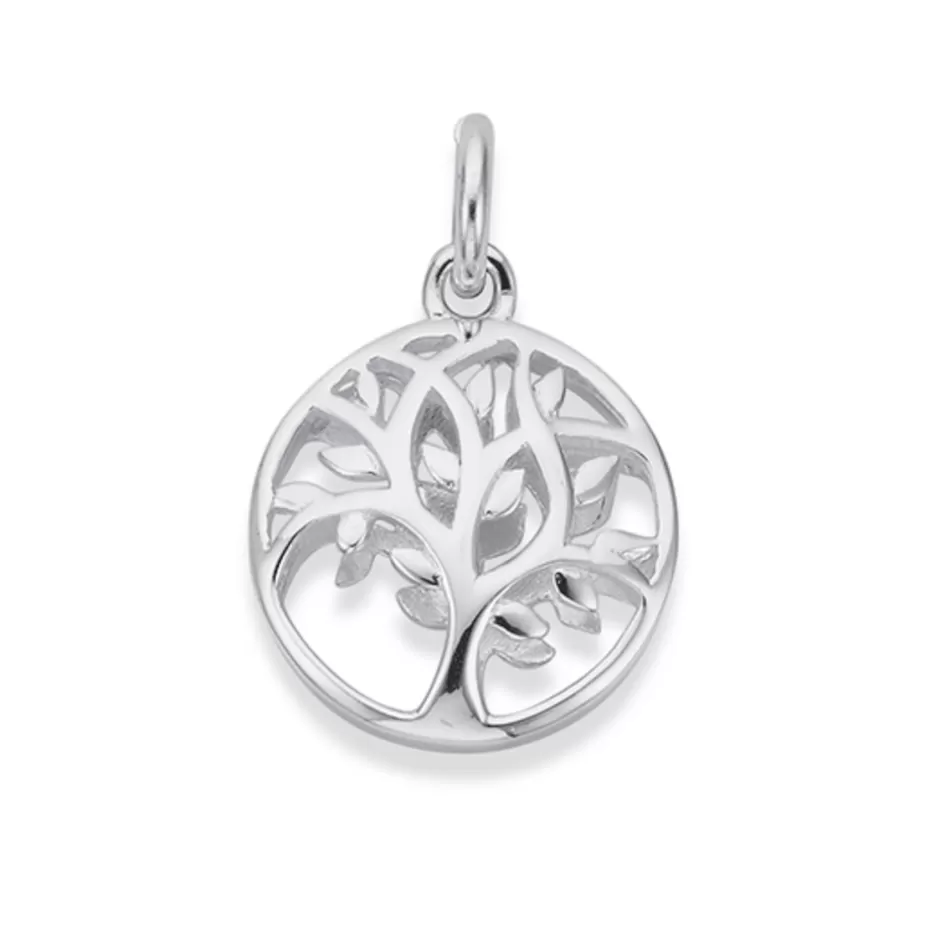 Prouds Charms>Silver Tree Of Life Double Sided Charm