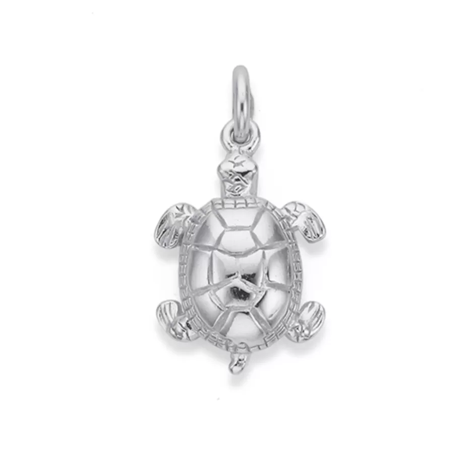 Prouds Charms>Silver Turtle Charm