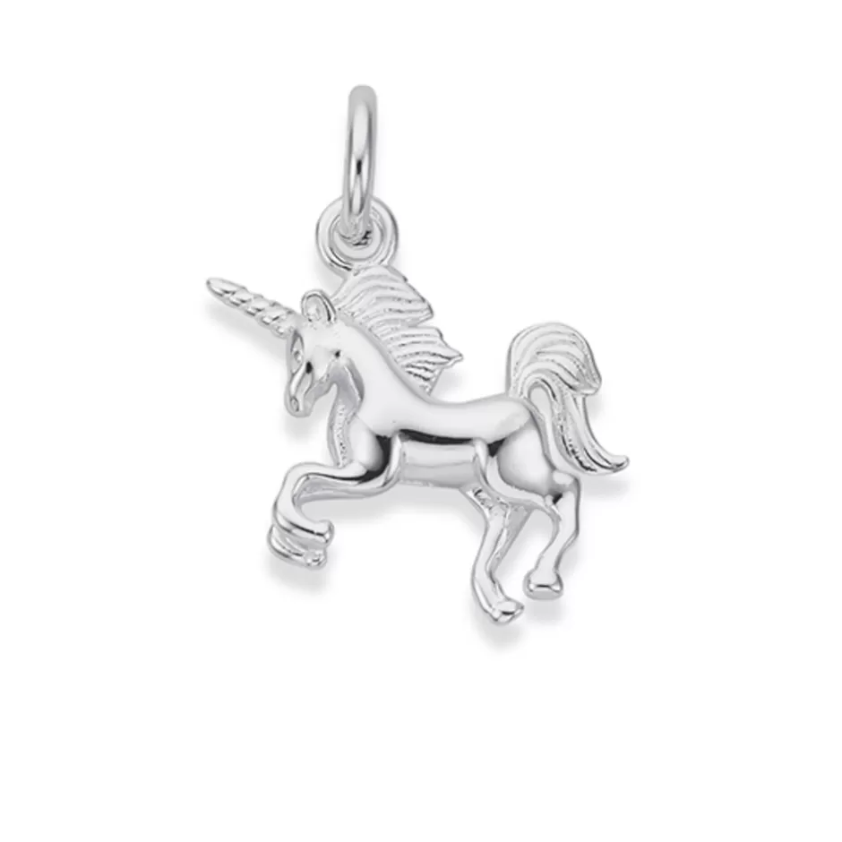 Prouds Charms>Silver Unicorn Charm